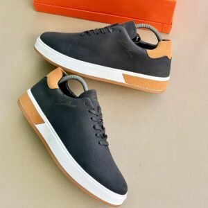 Quality leather sneakers