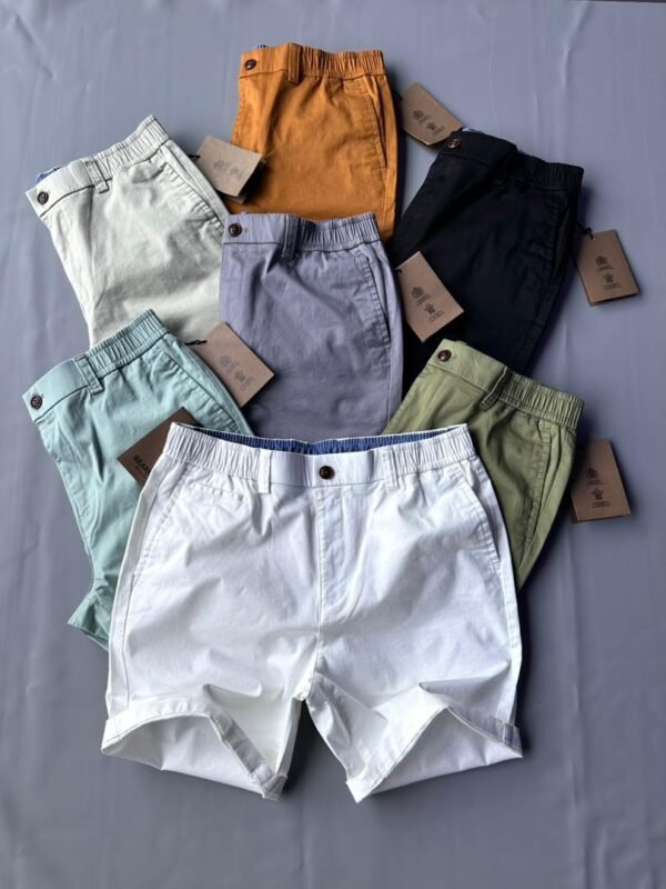 Cotton chino shorts